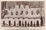 Cricket postcard - Australian touring team 1948