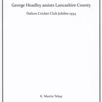 George Headley assists Lancashire County