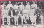 Edwardian cricket postcard - Birkenhead Park Cricket Team