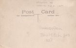 Cricket postcard - Todmorden CC ... JW Hitch (pro), 1927
