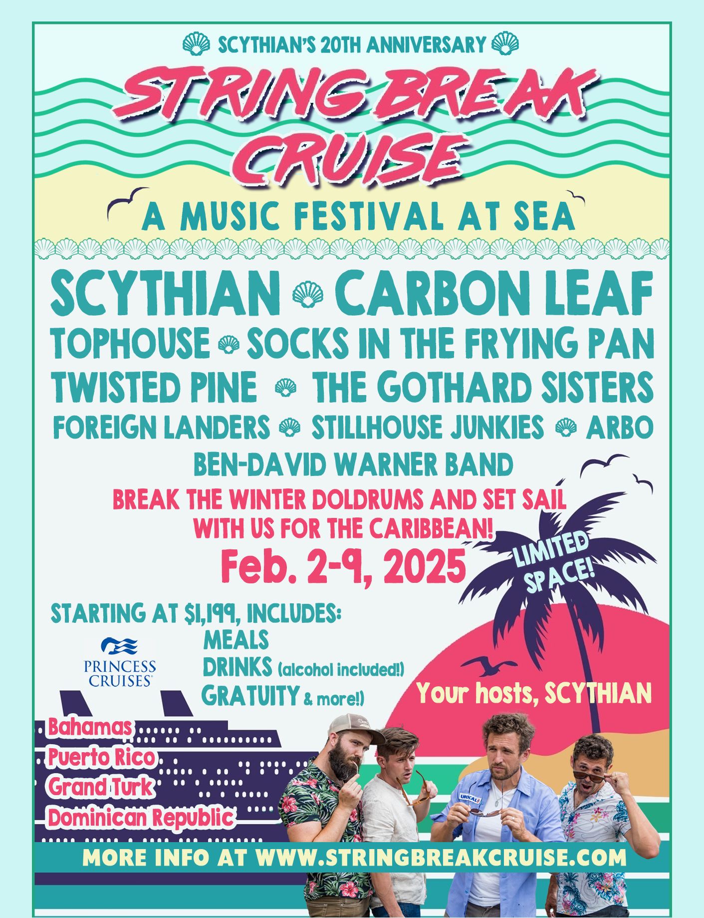 String Break Cruise - BOOK NOW!