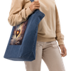 Organic Denim Tote Bag