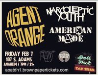 w/ Agent Orange & Narcoleptic Youth