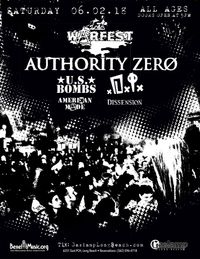 w/ Authority Zero, US Bombs, & D.I.