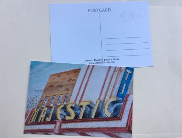 Majestic Theatre Post Card