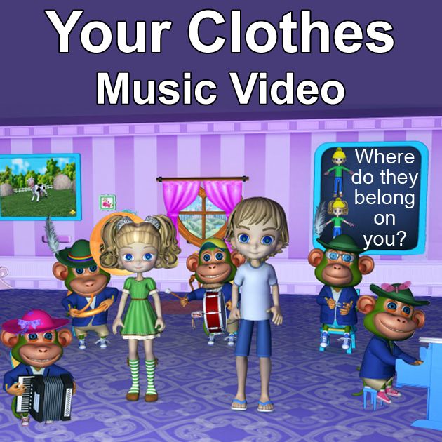 Your Clothes video with the song soundtrack, by Rainbows and Sunshine