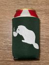 Smokin’ Beaver Can Coozie - GREEN