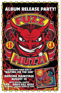 Fuzz Huzzi Album Release w/ Guests Birds Kill Bugs and DAB