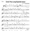 Hyfrydol (Come Thou Long Expected Jesus) - Rhythm Section Sheet Music