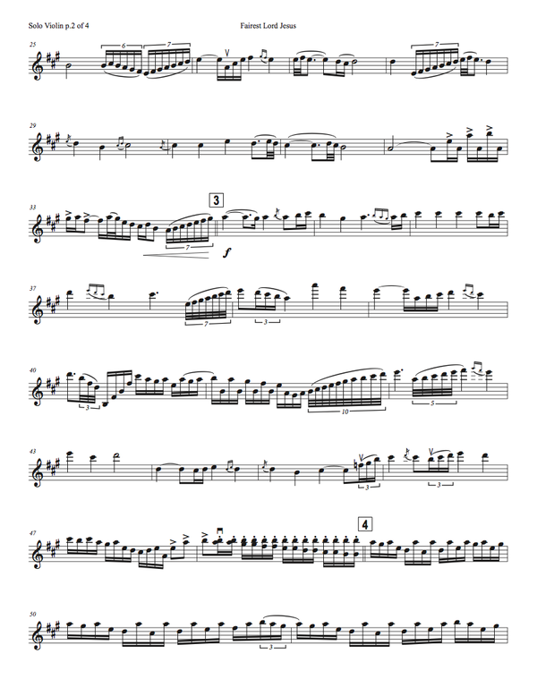 Matt Riley Fairest Lord Jesus