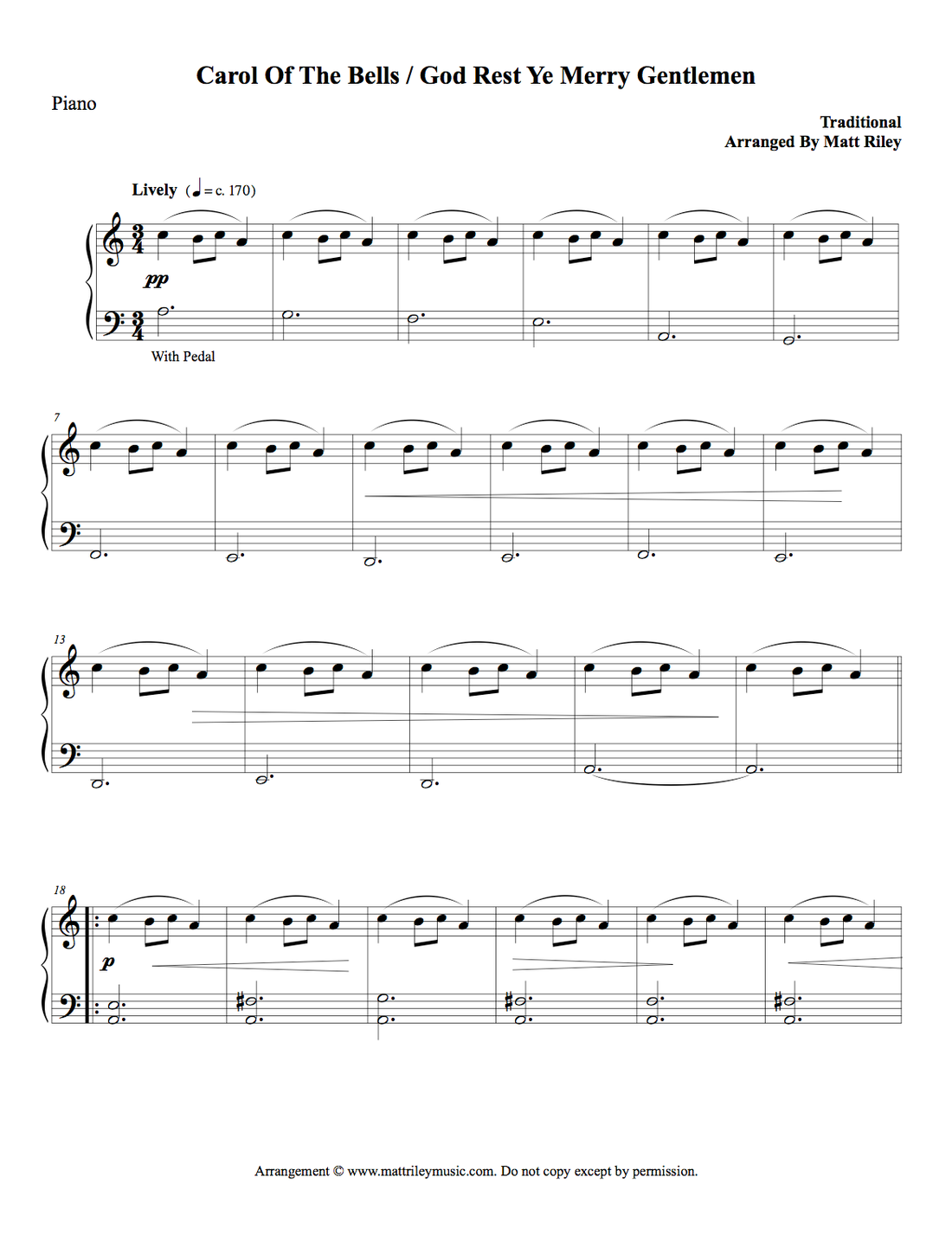 Piano page 1 preview
