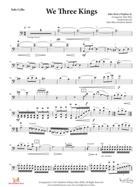 We Three Kings - Cello Sheet Music