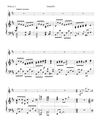 Amaryllis - Piano Accompaniment Sheet Music