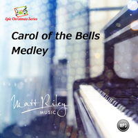Carol Of The Bells - Piano Duet Advanced and Intermediate - Practice Tracks by Matt Riley