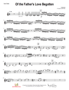 Of The Father's Love Begotten (Violin Bundle)