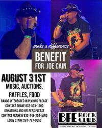 Benefit for Joe Cain