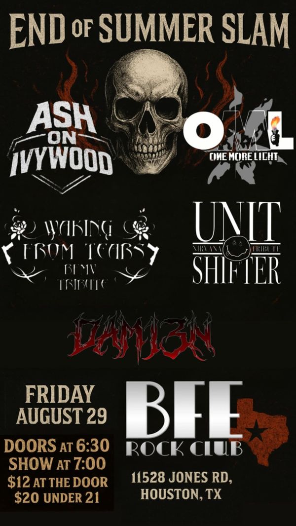 Ash on Ivywood, Waking From Tears (Bullet For My Valentine