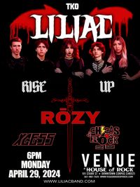 Liliac "Rise Up" Tour w/ XCESS, ROZY, & Chicas Rock