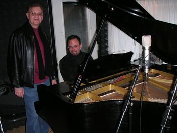 with Dave Baker & Dean Schneider at Morningstar Studios, near Philadelphia
