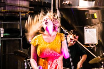 Performance at Yellowhead Brewery. Photo by Kara Little.
