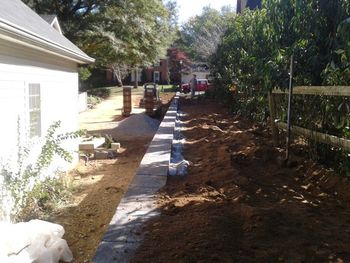 Segmental Retaining Wall Construction
