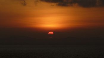 Sunrise over Pattaya, Thialand.
