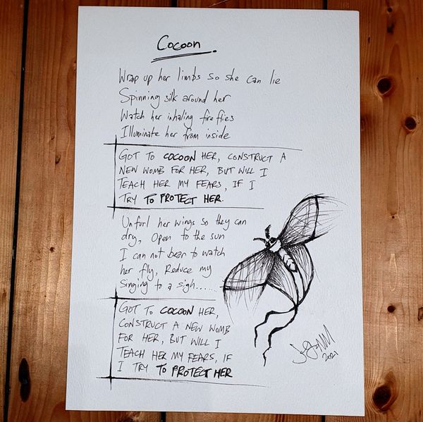 handwritten lyrics