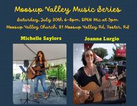 Moosup Valley Concert Series, Joanne Lurgio & Michelle Saylors, split bill
