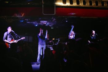 Sway entertains a corportate event at Seattle's Museum of Flight (photography by Pete Sams)
