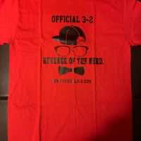 Revenge of the Nerd T-Shirt Red/Black Letters