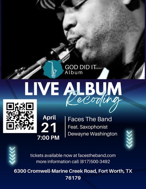 Saxophonist Dewayne Washington