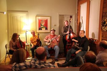 CD release party at Roy's house in JP. Photo by Roy Krantz
