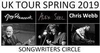 Songwriters' Circle with Greg Hancock, Alex Seel and Chris Webb