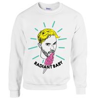 Radiant Baby - Crewneck "Ice Cream" - White