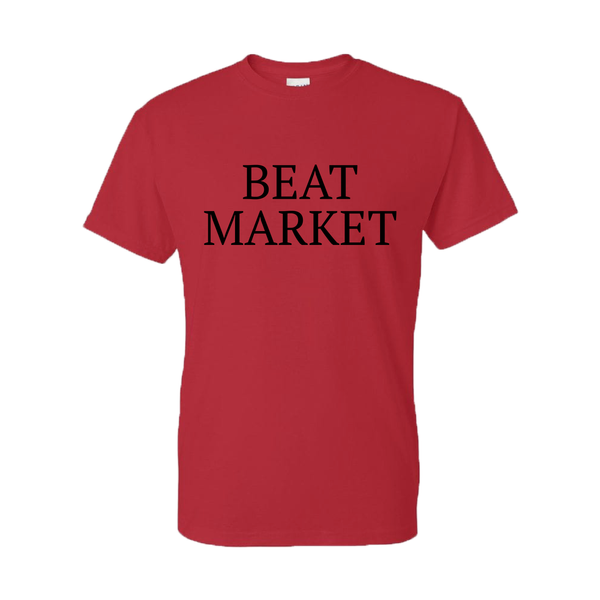 Beat Market - T-shirt - Rouge 