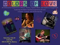 Music Show: The Colors of Love - Melinda Joy, Randy Langford, Son of Cormack & Friends