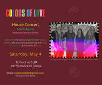 POSTPONED DUE TO WEATHER - Colours of Love with Melinda Joy, Randy Langford, Son of Cormack, Alisa Carr & Jason Hendrix