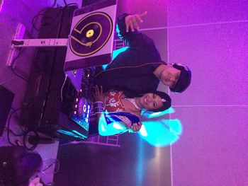 DJ 9 with Bride Deena
