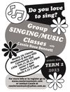 Group Singing/Music Class - Creative Kids Voucher