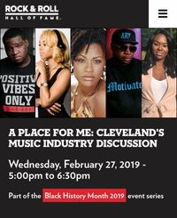 A Place For Me : Cleveland's Music Industry Discussion