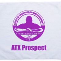 ATX Prospect Towel-Wht/Purple
