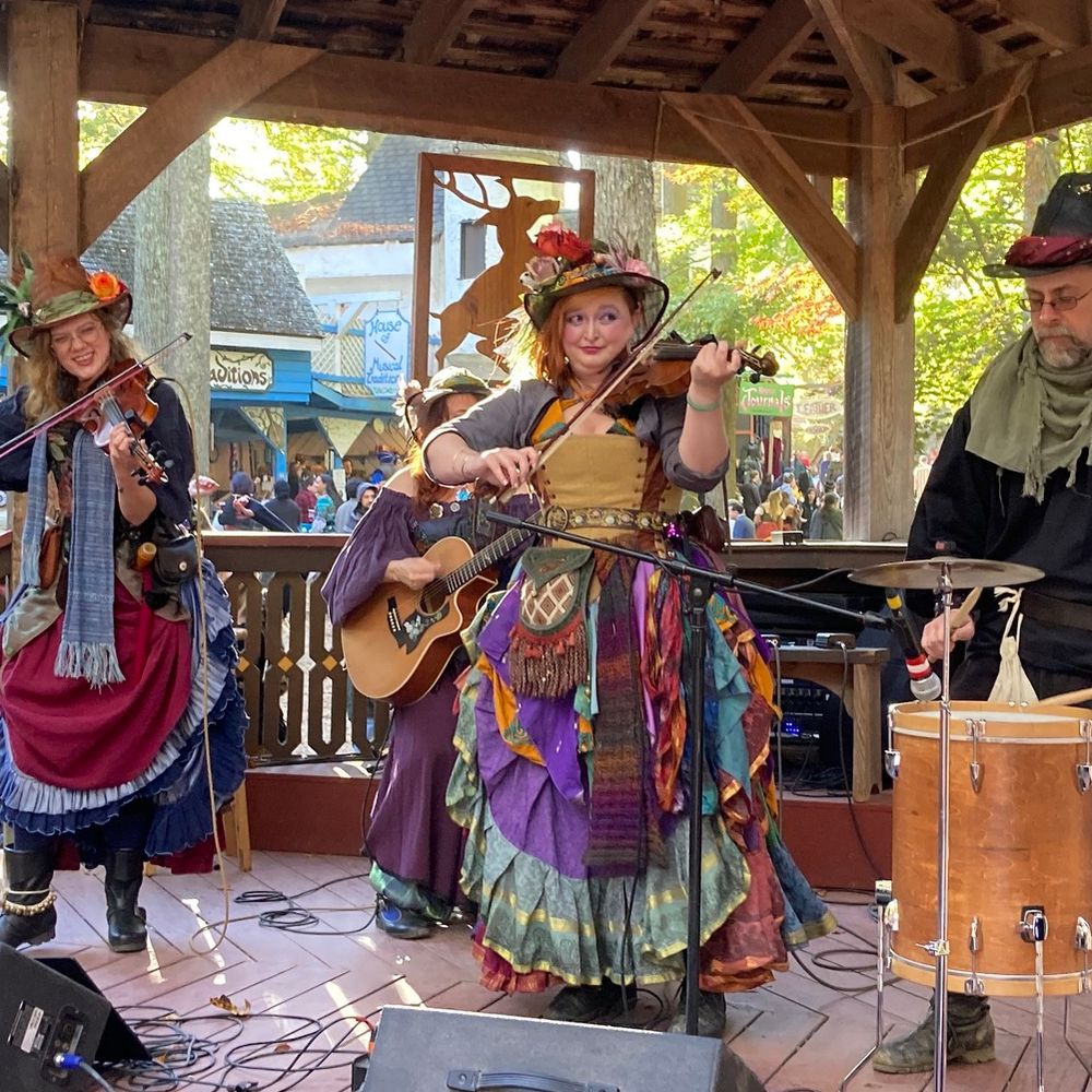 MadWitch band performing at Maryland Renaissance Festival