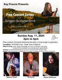 Kay Francis Free Concert Singer Songwriters on the Lake (part 5 of 6 free concerts)