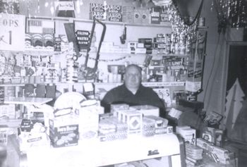 DIck Tutaj, the owner the store. My great Uncle. b. 1904 d. 1971
