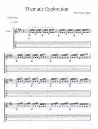 Thematic Exploration TABS/ NOTATION