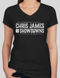 Ladies V Neck T Shirt