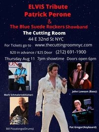 Patrick Perone Elvis Tribute Artist and the Blue Suede Rockers ShowBand