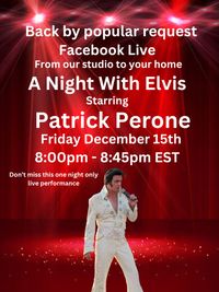 Facebook live A night with Elvis