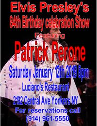 PATRICK PERONE ELVIS TRIBUTE ARTIST