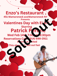 (SOLD OUT) Enzo's Presents Valentines Day with Elvis